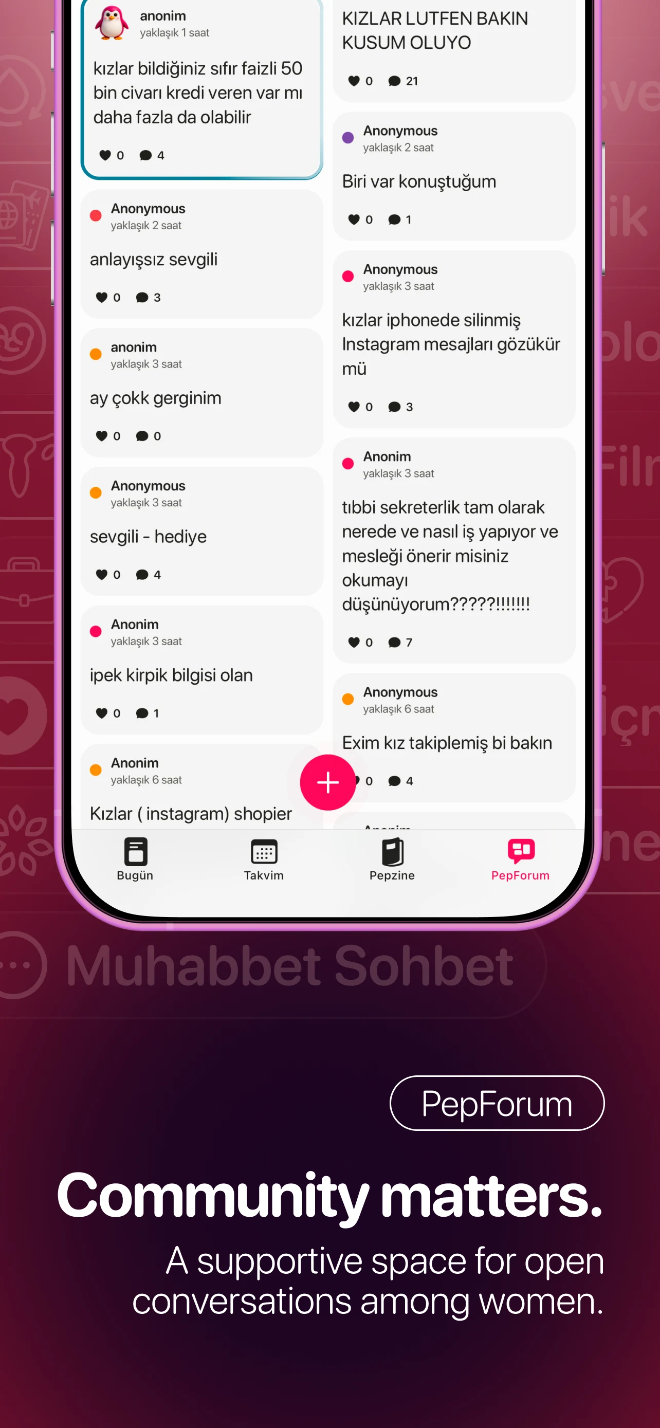Pepapp - Period Tracker screenshot
